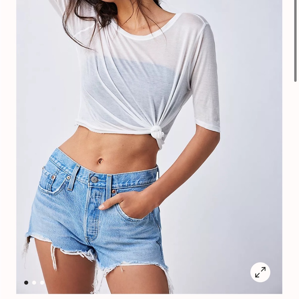 Levi’s 501 High-Rise Denim Shorts